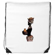 Dıythinker African Primitive Aboriginal Black Women Totems Sırt Çantası