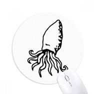 Dıythinker Ahtapot Deniz Yaşamı Çizgi Film İllüstrasyon Baskılı Yuvarlak Kaymaz Kauçuk Mouse Pad