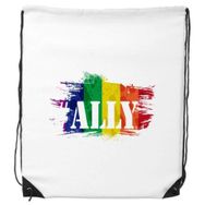 Dıythinker Ally LGBT Gökkuşağı Desenli Sırt Çantası
