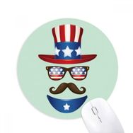 Dıythinker America Sam Amca I Want You Baskılı Yuvarlak Kaymaz Kauçuk Mouse Pad