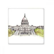 Dıythinker Amerika Birleşik Devletleri Capitol Seramik 10x10 cm Seramik Karo