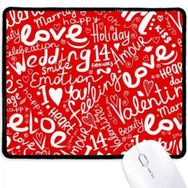 Dıythinker Aşk Evlilik Kutlaması Sevgililer Günü Kaymaz Mouse Pad