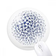 Dıythinker Atom Yapısı Fiziksel İllüstrasyon Baskılı Yuvarlak Kaymaz Kauçuk Mouse Pad