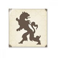 Dıythinker Avrupa Hayvanları Ulusal Amblem Kartal Seramik 10x10 cm Seramik Karo