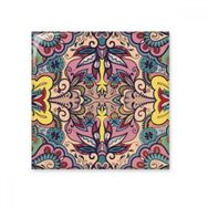 Dıythinker Avrupa Tarzı Desen Çiçekler Yapraklar 15x15 cm Seramik Karo