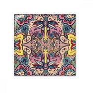 Dıythinker Avrupa Tarzı Desen Çiçekler Yapraklar Seramik Dekorasyon 10x10 cm Seramik Karo