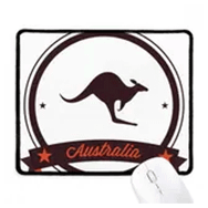 Dıythinker Avustralya Lezzet Kanguru Amblem Illüstrasyon Kaymaz Mouse Pad