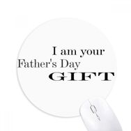 Dıythinker Baba Babalar Festival Baskılı Yuvarlak Kaymaz Kauçuk Mouse Pad