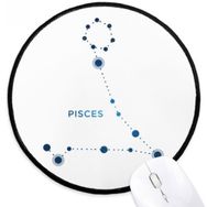 Dıythinker Balık Takımyıldızı Burç Burç Yuvarlak Kaymaz Mouse Pad