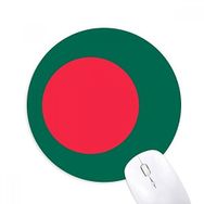 Dıythinker Bangladeş Ulusal Bayrağı Asya Ülke Baskılı Yuvarlak Kaymaz Kauçuk Mouse Pad