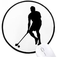 Dıythinker Beden Eğitimi Hokey Spor Koşu Yuvarlak Kaymaz Mouse Pad