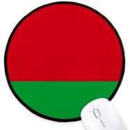 Dıythinker Belarus Ulusal Bayrağı Asya Ülke Yuvarlak Kaymaz Mouse Pad