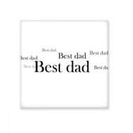 Dıythinker Best Dad Festival Alıntı 10x10 cm Seramik Karo