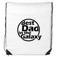 Dıythinker Best Dad In The Galaxy Alıntı Babalar Günü İpli Sırt Çantası
