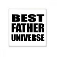 Dıythinker Best Father Dad Evren Festival Alıntı 15x15 cm Seramik Karo