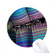 Dıythinker Bilim Biyoplast Mikrokozmik Desen Baskılı Yuvarlak Kaymaz Kauçuk Mouse Pad