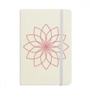 Dıythinker Bitki Çiçek Çizgisi İllüstrasyon Baskılı A5 Defter