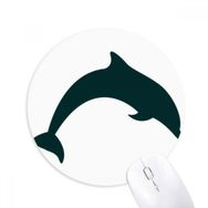 Dıythinker Blue Ocean Docile Jump Dolphin Baskılı Yuvarlak Kaymaz Kauçuk Mouse Pad