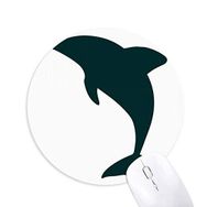 Dıythinker Blue Ocean Docile Sevimli Yunus Baskılı Yuvarlak Kaymaz Kauçuk Mouse Pad