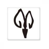 Dıythinker Bones Yazıları Çin Zodyak Koyun 15x15 cm Seramik Karo