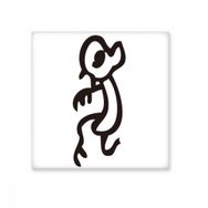 Dıythinker Bones Yazıları Çin Zodyak Maymun 20x20 cm Seramik Karo