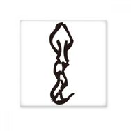 Dıythinker Bones Yazıları Çin Zodyak Yılan 15x15 cm Seramik Karo
