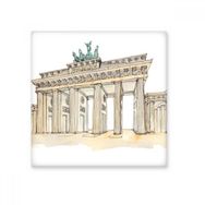 Dıythinker Brandenburg Kapı Doğu Almanyada Seramik 10x10 cm Seramik Karo