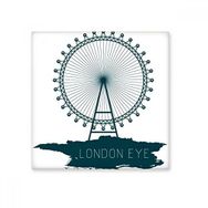 Dıythinker Britanya İngiltere Londra Gözü Birleşik Krallık Seramik 10x10 cm Seramik Karo