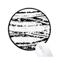 Dıythinker Brushwork Düzensiz Doku Yuvarlak Kaymaz Mouse Pad