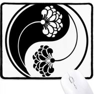 Dıythinker Budizm Budist Yin Yang Çiçek Kaymaz Mouse Pad