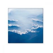 Dıythinker Bulutlar Mavi Beyaz Gökyüzü 15x15 cm Seramik Karo