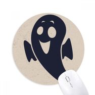 Dıythinker Cadılar Bayramı Emaciated Little Devil Baskılı Yuvarlak Kaymaz Kauçuk Mouse Pad