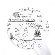 Dıythinker Calculus Organik Kimya Deneyi Baskılı Yuvarlak Kaymaz Kauçuk Mouse Pad