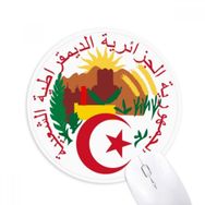 Dıythinker Cezayir Ulusal Amblem Baskılı Yuvarlak Kaymaz Kauçuk Mouse Pad