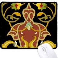 Dıythinker Çiçek Yaprak Barok Sanat Paralel Desen Kaymaz Mouse Pad