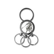 Dıythinker Çin Çin Başyapıt Üç Krallığın Romantik Figür Lvbu Çizgi Çizim Metal Anahtarlık
