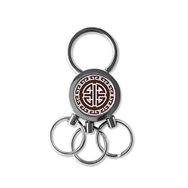 Dıythinker Çin Çin Dört Blessings Geleneksel Kültür Soyut Sanat Yuvarlak Sembol Metal Anahtarlık