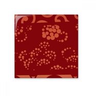 Dıythinker Çin Japon Stili Asya Dalga Nokta Desenli 15x15 cm Seramik Karo