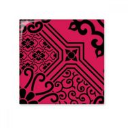 Dıythinker Çin Japon Stili Asya Hatları Parlak Desen 15x15 cm Seramik Karo