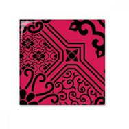 Dıythinker Çin Japon Stili Asya Hatları Parlak Desen Seramik Dekorasyon 10x10 cm Seramik Karo