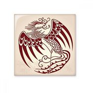 Dıythinker Çin Phoenix Hayvan Portre 15x15 cm Seramik Karo