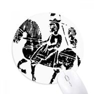 Dıythinker Çin Wei Jin Hanedanları At Binme Desenli Mouse Pad