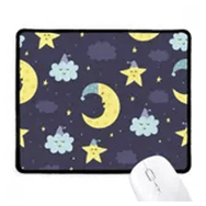 Dıythinker Çizgi Film Ay Gecesi Kişiselleştirme Deseni Kaymaz Mouse Pad