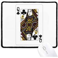 Dıythinker Club Q Oyun Kartları Desen Kaymaz Mouse Pad