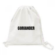 Dıythinker Coriander Sebze Gıdaları Kanvas İpli Sırt Çantası
