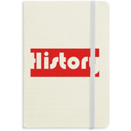 Dıythinker Course and Major History Kırmızı Kumaş Sert Kapak A5 Defter
