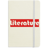 Dıythinker Course and Major Literature Kırmızı Kumaş Sert Kapak A5 Defter