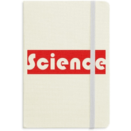 Dıythinker Course and Major Science Kırmızı Kumaş Sert Kapak A5 Defter
