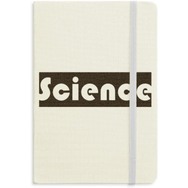 Dıythinker Course and Major Science Siyah Kumaş Sert Kapak A5 Defter