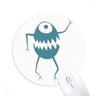 Dıythinker Cyclops Alien Creature Baskılı Yuvarlak Kaymaz Kauçuk Mouse Pad